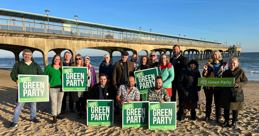 BCP Green Party LE23 campaign launch event