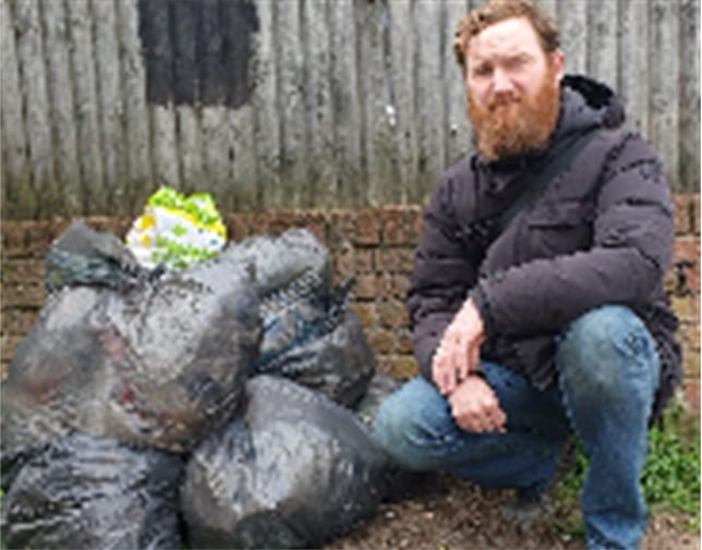 Alasdair Keddie: Taking action on local fly-tipping like this