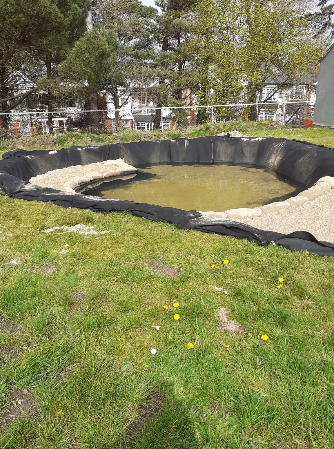 New pond being built at Winton Rec