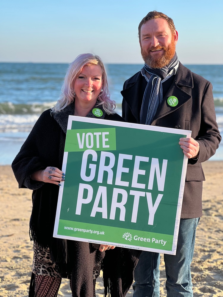 Alasdair Keddie & Nicole Nagel - Green Party Queen's Park & Charminster candidates 2023