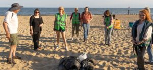 East Cliff beach litter pick